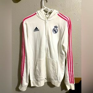 Real Madrid zipper hoodie